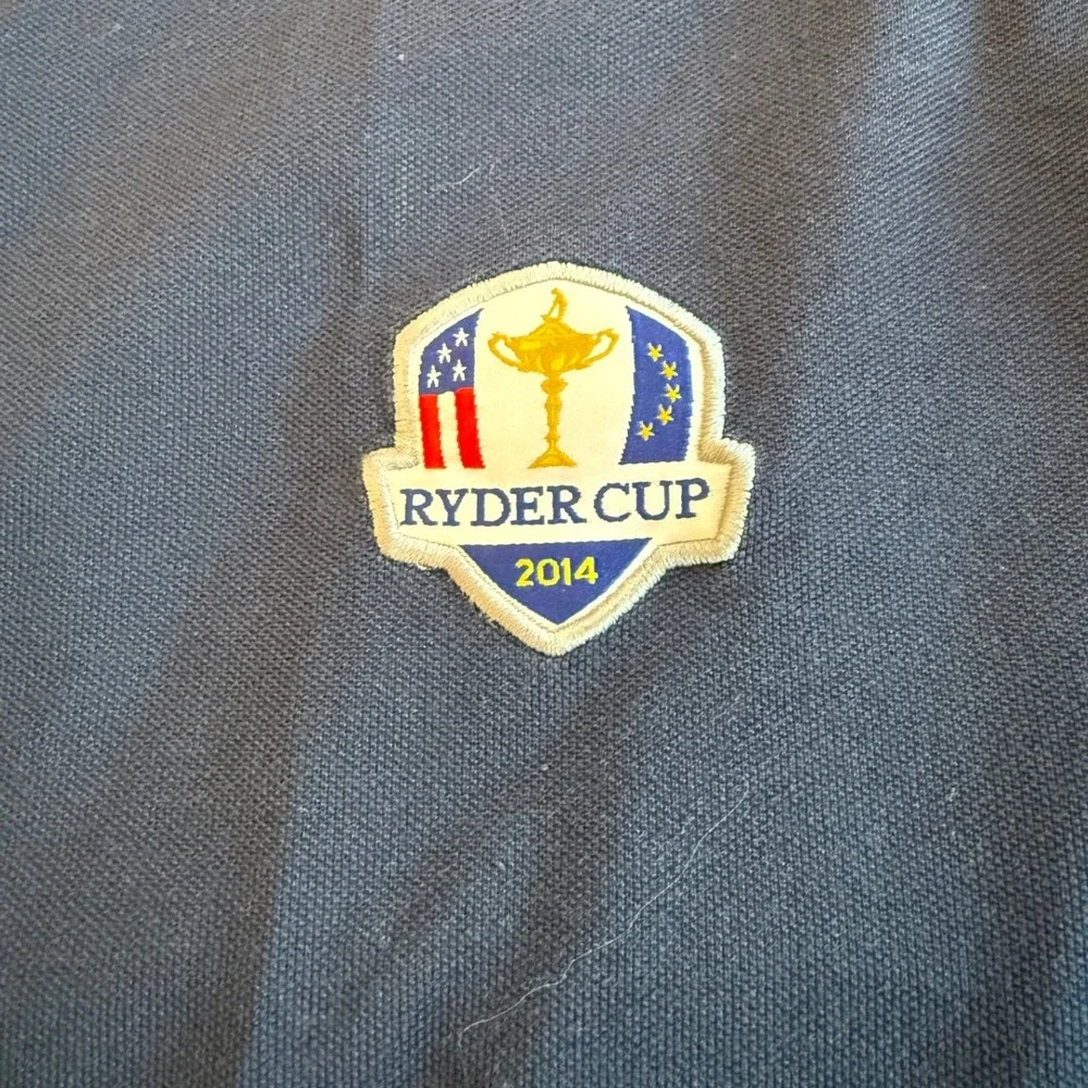 Polo Golf Ralph Lauren Ryder Cup 2014 Shirt L Performance Del Mar Country Club